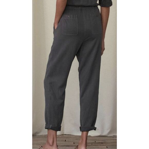 Sundance All Roads Jumpsuit Roll-tab Sleeve Womens Sz Large P Gray Lyocell $228 - Picture 14 of 16